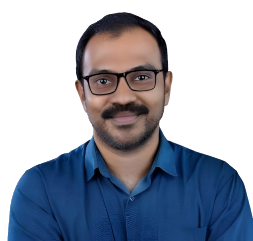 Portrait of Dr. Anto George, Consultant Nephrologist and Historian